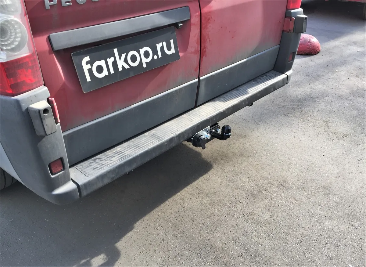 Фаркоп Лидер Плюс для Peugeot Boxer (L1,L2,L3) 2006- P107-FC в Махачкала