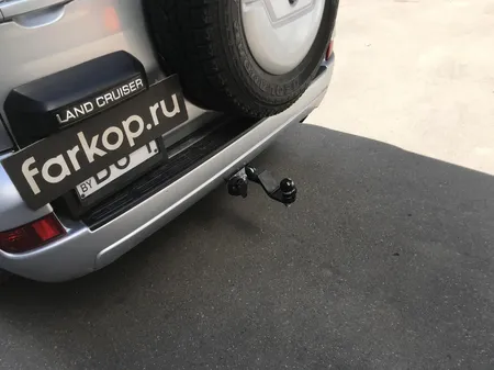 Фаркоп Лидер Плюс для Toyota Land Cruiser Prado J120 2002-2009 T123-AE в Махачкала