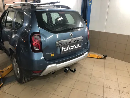 Фаркоп Лидер Плюс для Renault Duster 2015-2021 R115-A в Махачкала