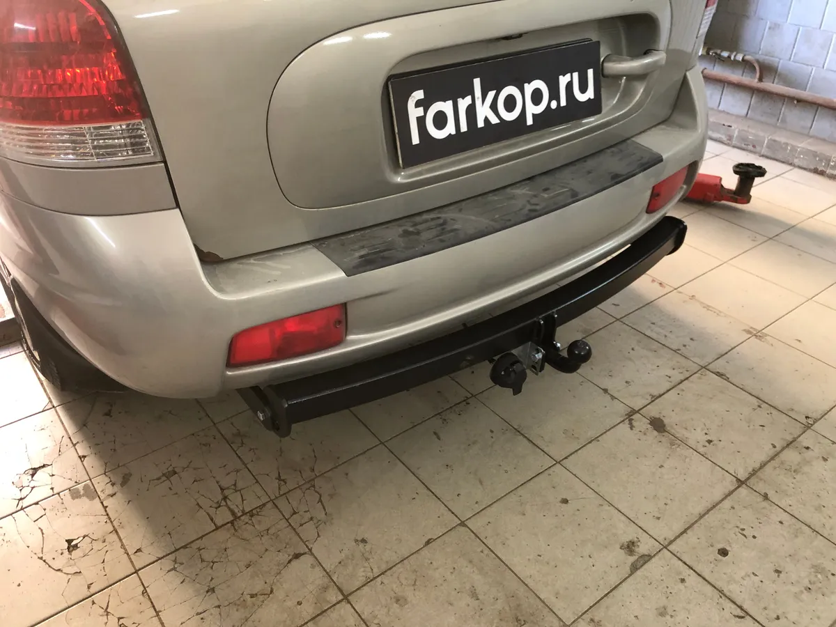 Фаркоп Лидер Плюс для Hyundai Santa Fe Classic 2007-2012 H205-A в Махачкала