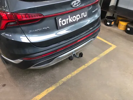 Фаркоп Galia для Hyundai Santa Fe 2020-2024 K050A в Махачкала