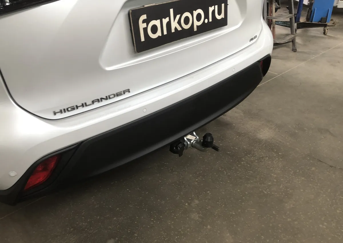 Фаркоп Galia для Toyota Highlander 2019-2026 T077C в Махачкала