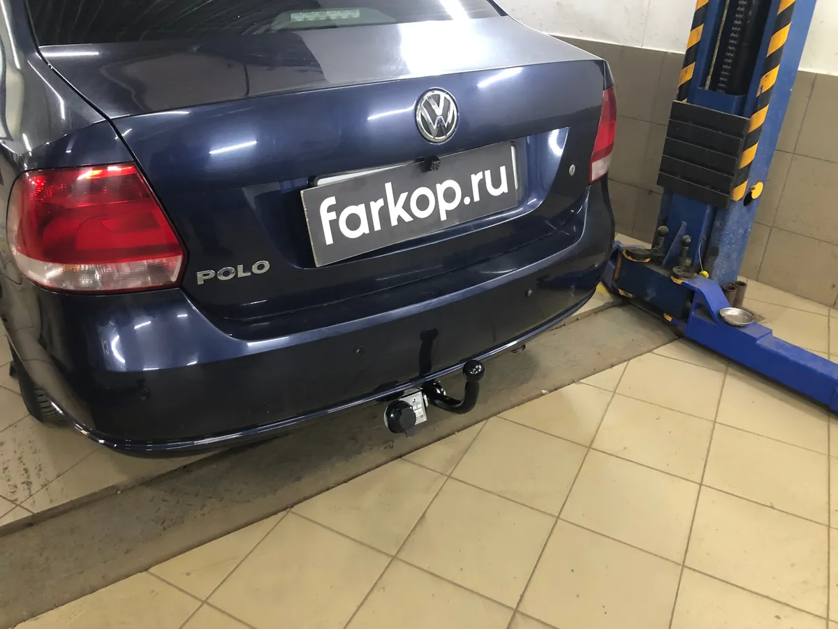 Фаркоп Лидер Плюс для Volkswagen Polo (седан) 2010-2020 V125-A в Махачкала Фаркоп Лидер Плюс для Volkswagen Polo (седан) 2010-2020 V125-A в Махачкала