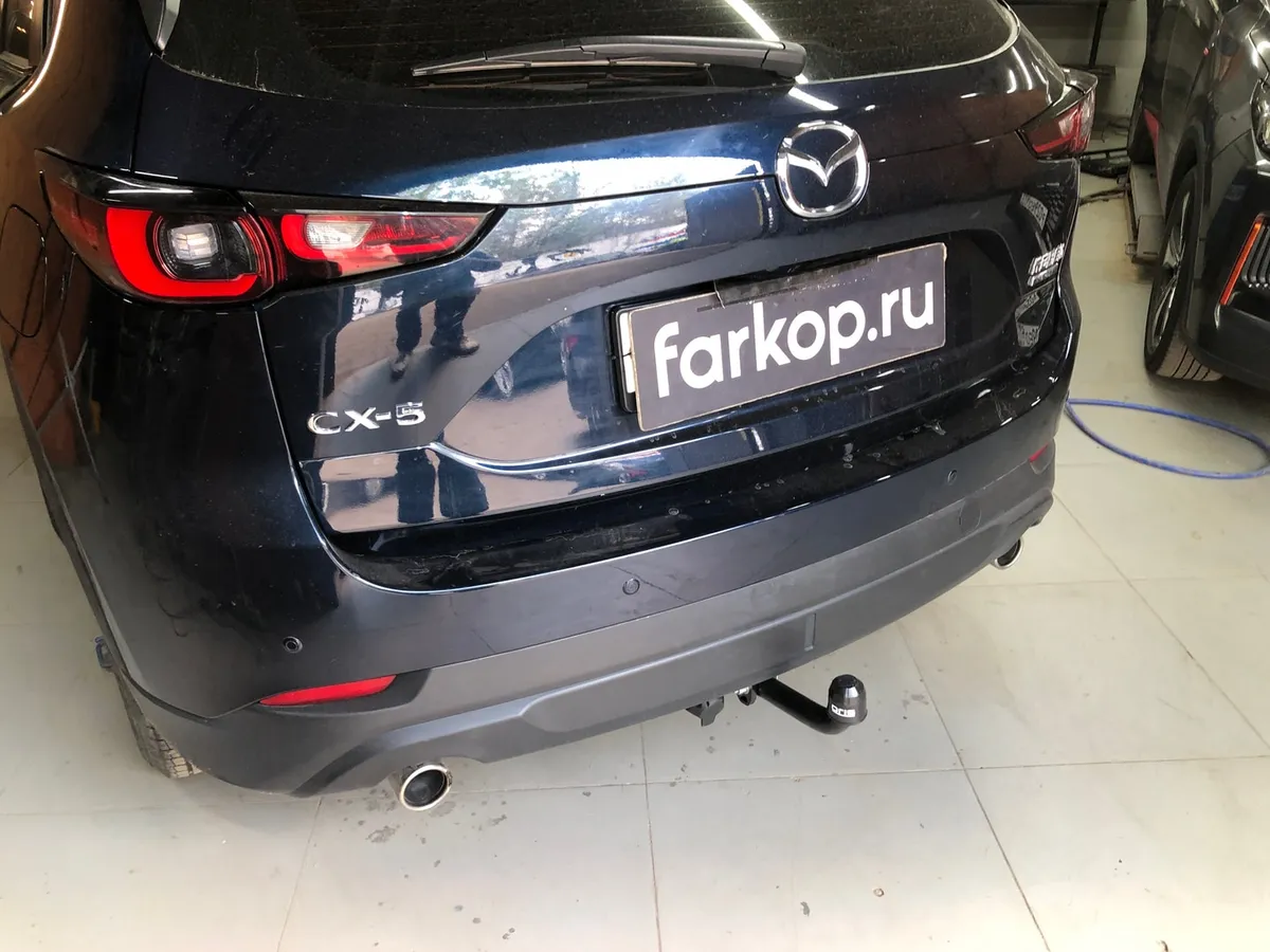 Фаркоп Oris для Mazda CX-5 2017-2026 4534-A в Махачкала Фаркоп Oris для Mazda CX-5 2017-2026 4534-A в Махачкала