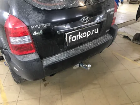 Фаркоп Лидер Плюс для Hyundai Tucson 2004-2010 H204-BA в Махачкала