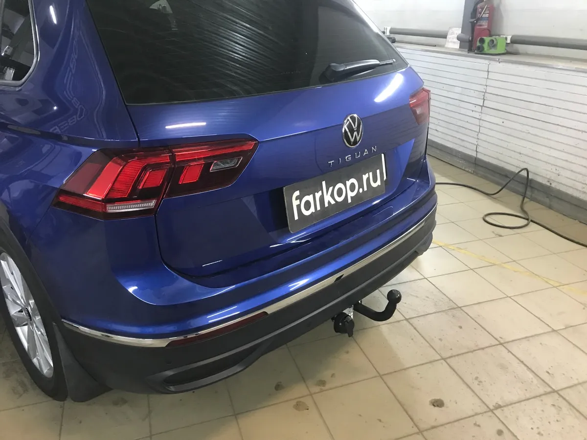 Фаркоп Лидер Плюс для Volkswagen Tiguan 2017- V123-A в Махачкала Фаркоп Лидер Плюс для Volkswagen Tiguan 2017- V123-A в Махачкала