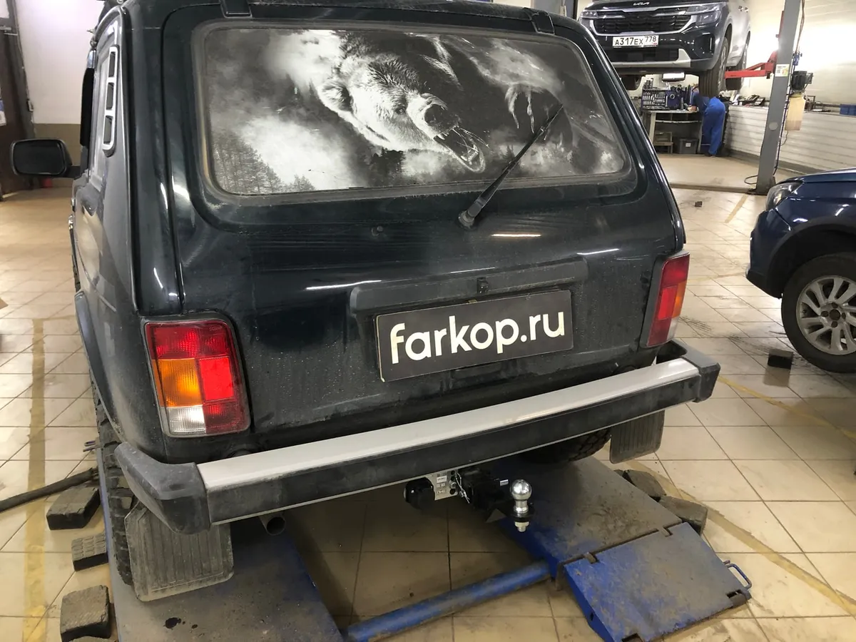 Фаркоп Лидер Плюс для Lada Niva Urban 2121, 2131 2014- T-VAZ-47E в Махачкала