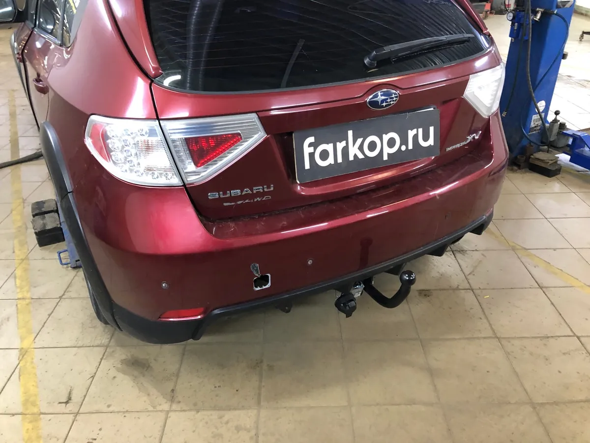 Фаркоп Лидер Плюс для Subaru Impreza XV 2010-2011 S304-A в Махачкала