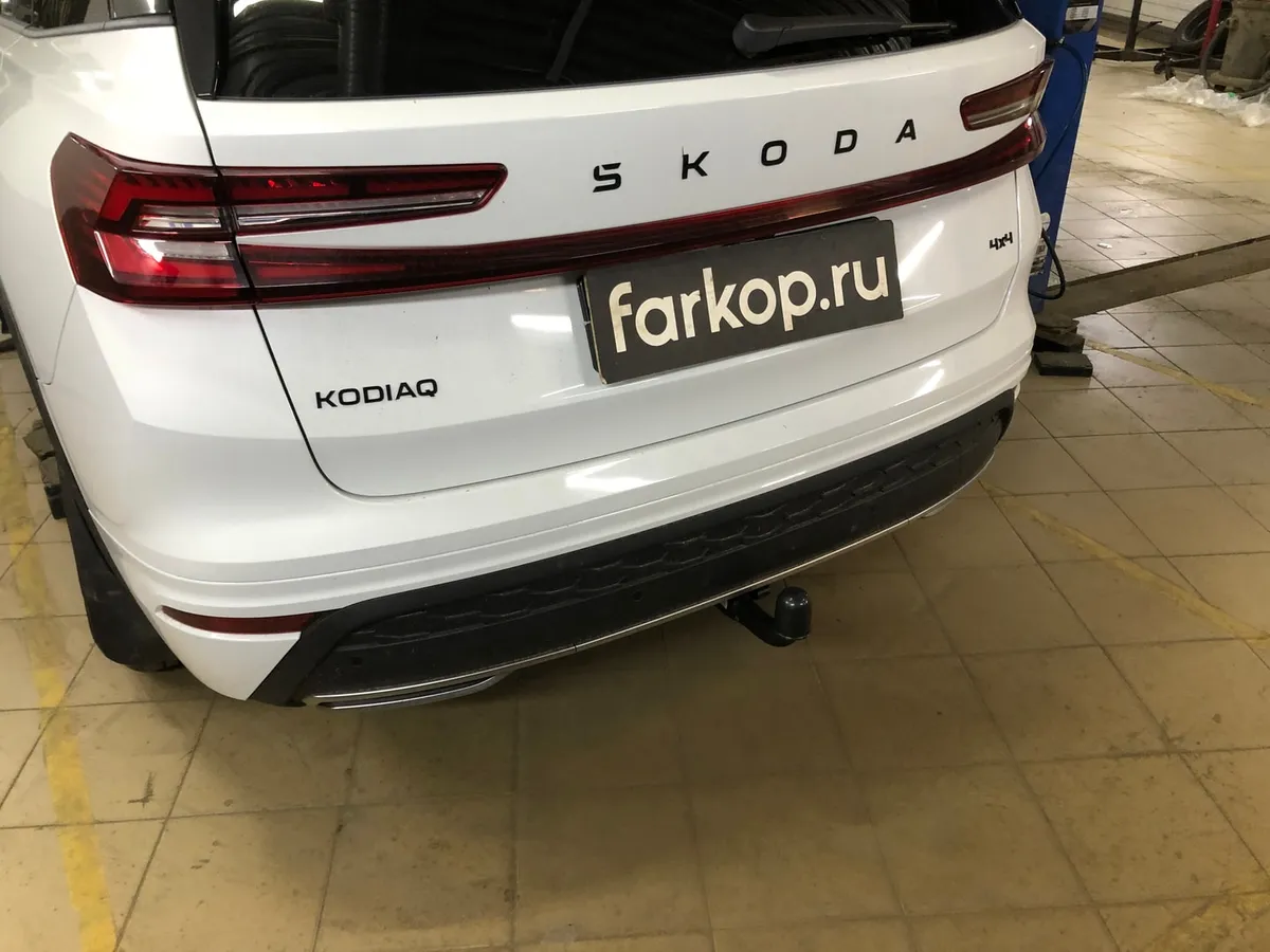 Фаркоп Steinhof для Skoda Kodiaq 2023- S-292 в Махачкала Фаркоп Steinhof для Skoda Kodiaq 2023- S-292 в Махачкала