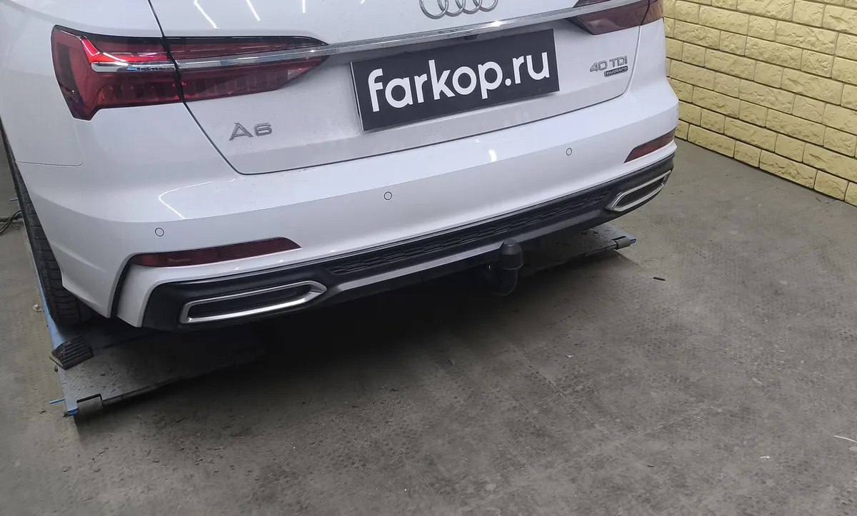 Фаркоп Galia для Audi A6 (седан, универсал) 2018- A051V в Махачкала