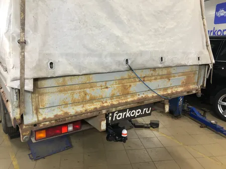 Фаркоп Трейлер для Gaz Газель 330202 удлиненная база (в т.ч. Gaz 33023 Фермер удлин.) Арт. 330202.K2 330202.K2 в Махачкала