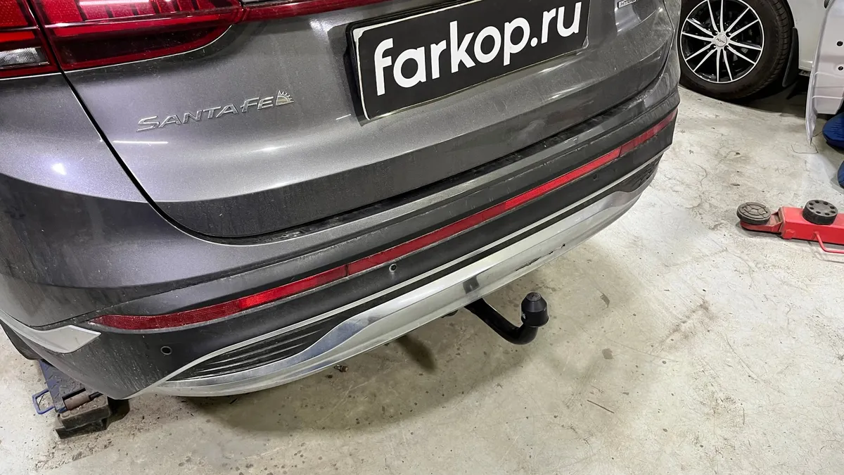 Фаркоп Galia для Hyundai Santa Fe 2020-2024 K050V в Махачкала