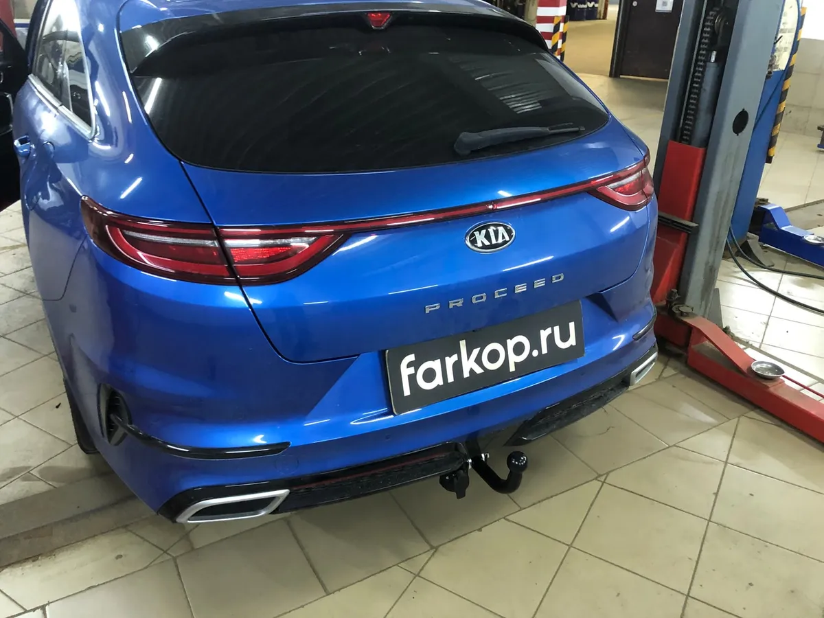 Фаркоп Лидер Плюс для Kia ProCeed (универсал) 2018- K125-A в Махачкала Фаркоп Лидер Плюс для Kia ProCeed (универсал) 2018- K125-A в Махачкала