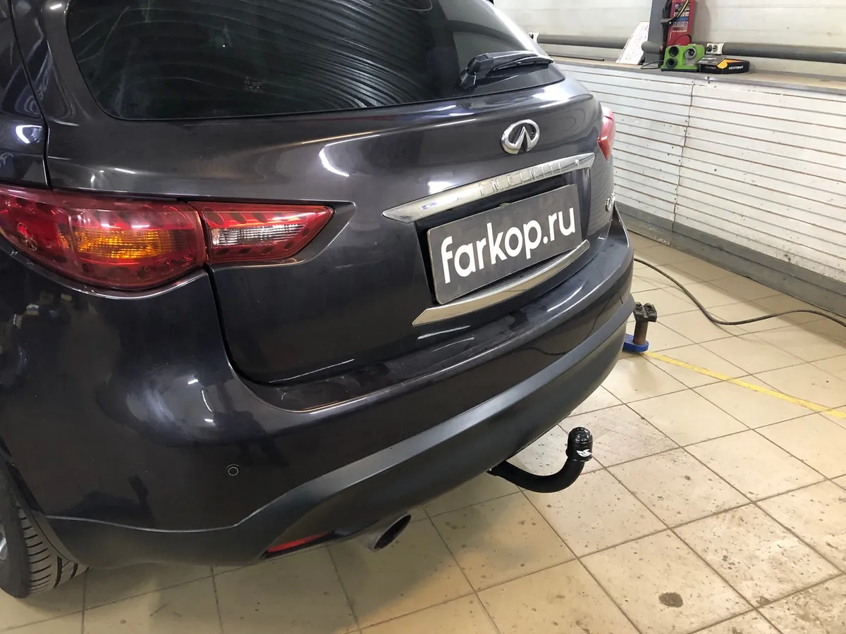 Фаркоп Steinhof для Infiniti QX70 2013-2017 I-027 в Махачкала Фаркоп Steinhof для Infiniti QX70 2013-2017 I-027 в Махачкала