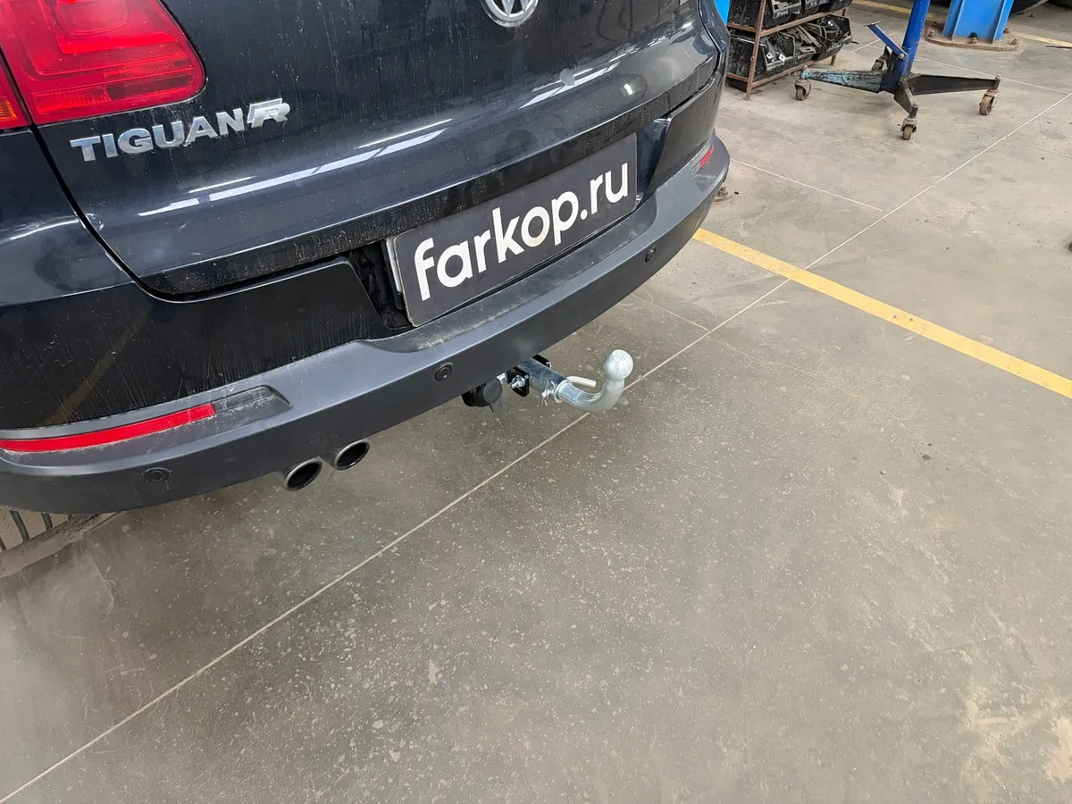 Фаркоп Лидер Плюс для Volkswagen Tiguan 2007-2017 V123-BA в Махачкала Фаркоп Лидер Плюс для Volkswagen Tiguan 2007-2017 V123-BA в Махачкала