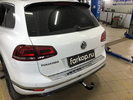 Фаркоп Oris для Volkswagen Touareg 2010-2018, кроме R-Line 3555-D2 в Махачкала