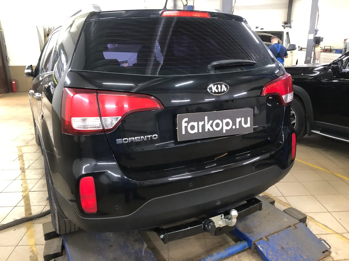 Фаркоп Лидер Плюс для Kia Sorento 2012-2021 H224-F в Махачкала