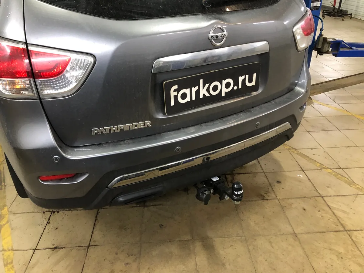 Фаркоп Oris для Nissan Pathfinder 2014-2017 4381-E в Махачкала