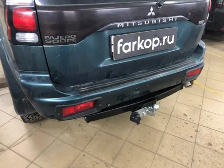 Фаркоп Лидер Плюс для Mitsubishi Pajero Sport 1998-2008 M107-F в Махачкала