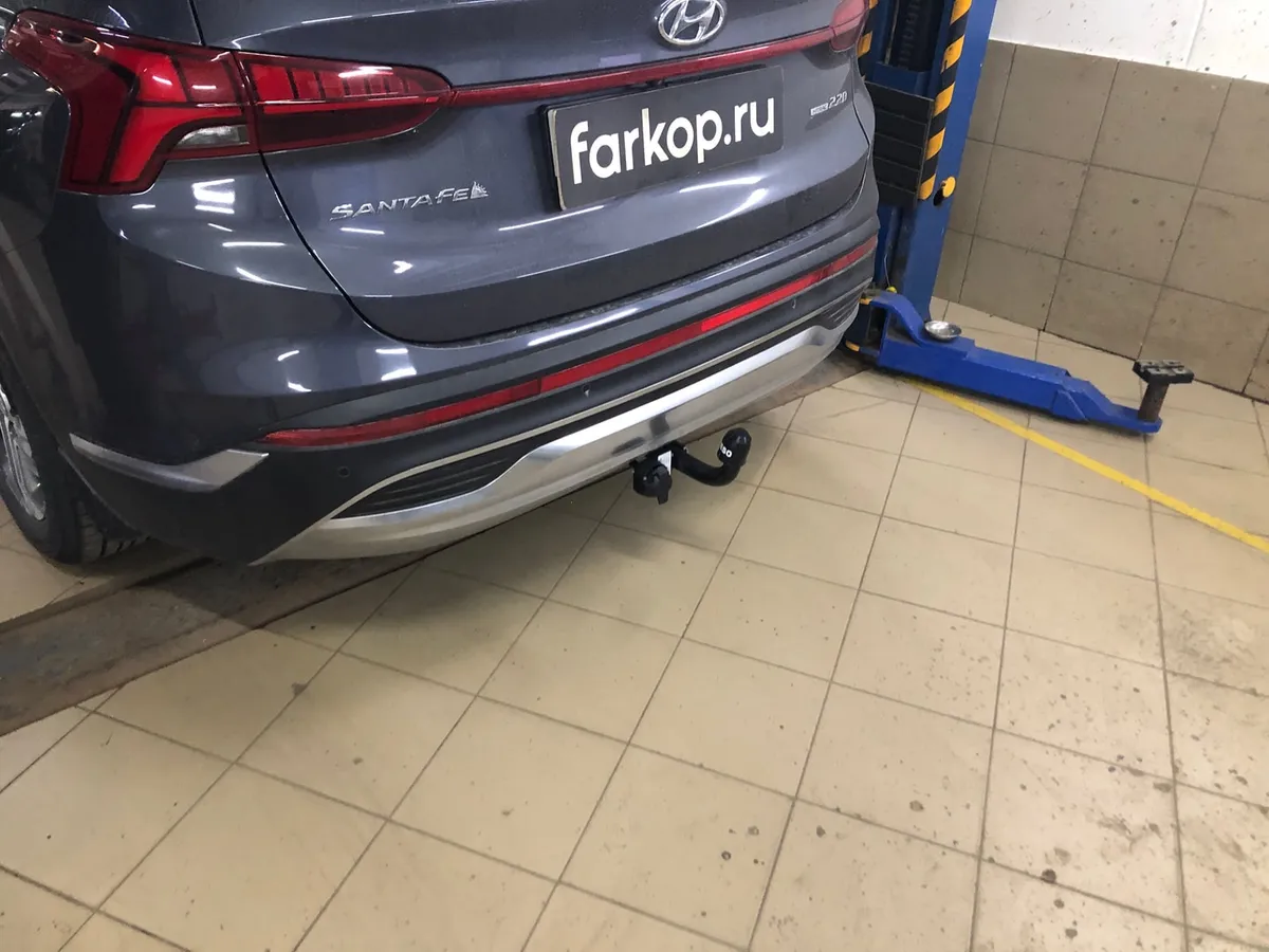 Фаркоп Oris для Hyundai Santa Fe 2020-2024 6768-A в Махачкала Фаркоп Oris для Hyundai Santa Fe 2020-2024 6768-A в Махачкала
