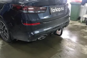 Установили фаркоп Aragon для Kia Optima 2018 г.