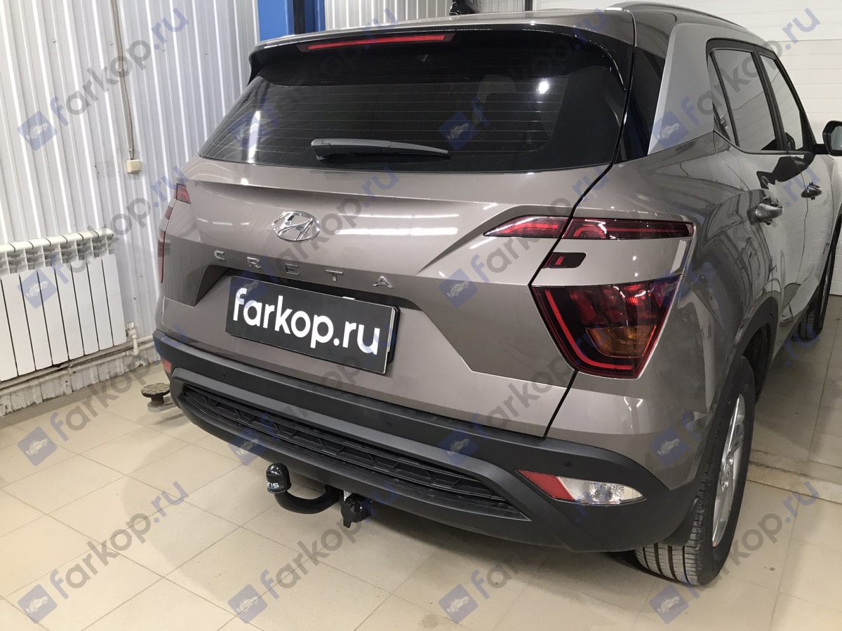 Установили фаркоп Oris для Hyundai Creta 2021 г.