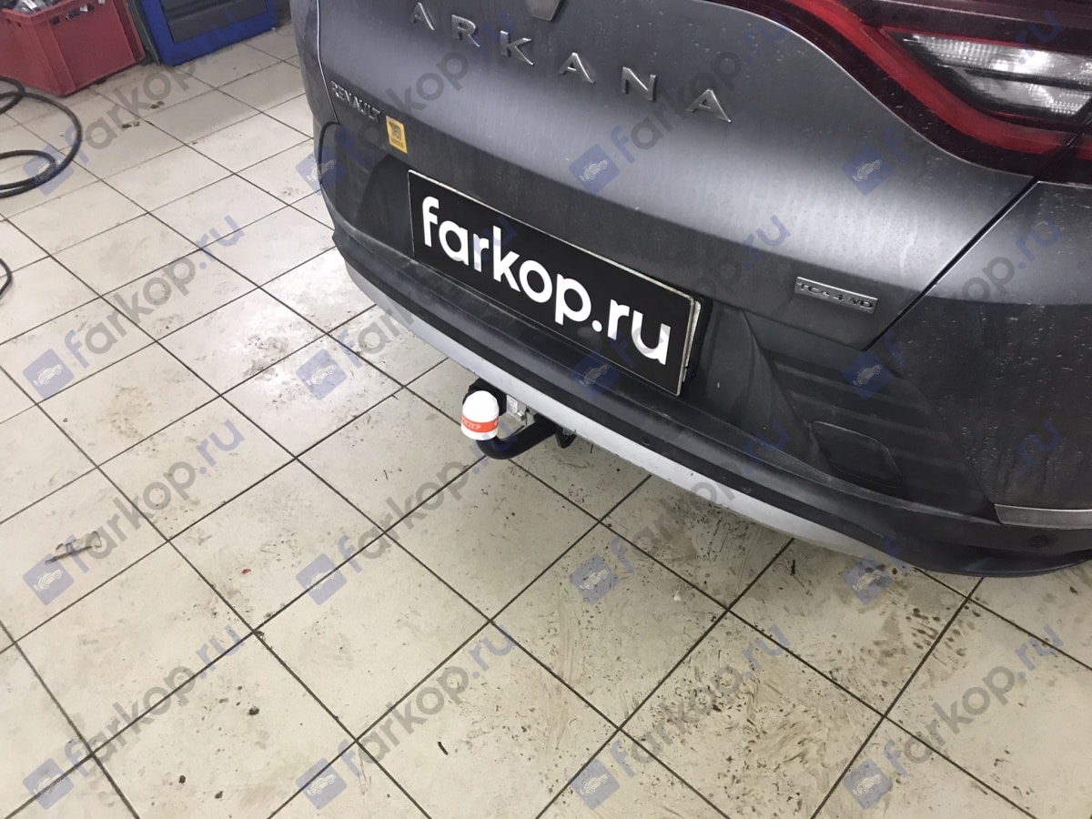 Установили фаркоп Трейлер для Renault Arkana 2019 г.в.