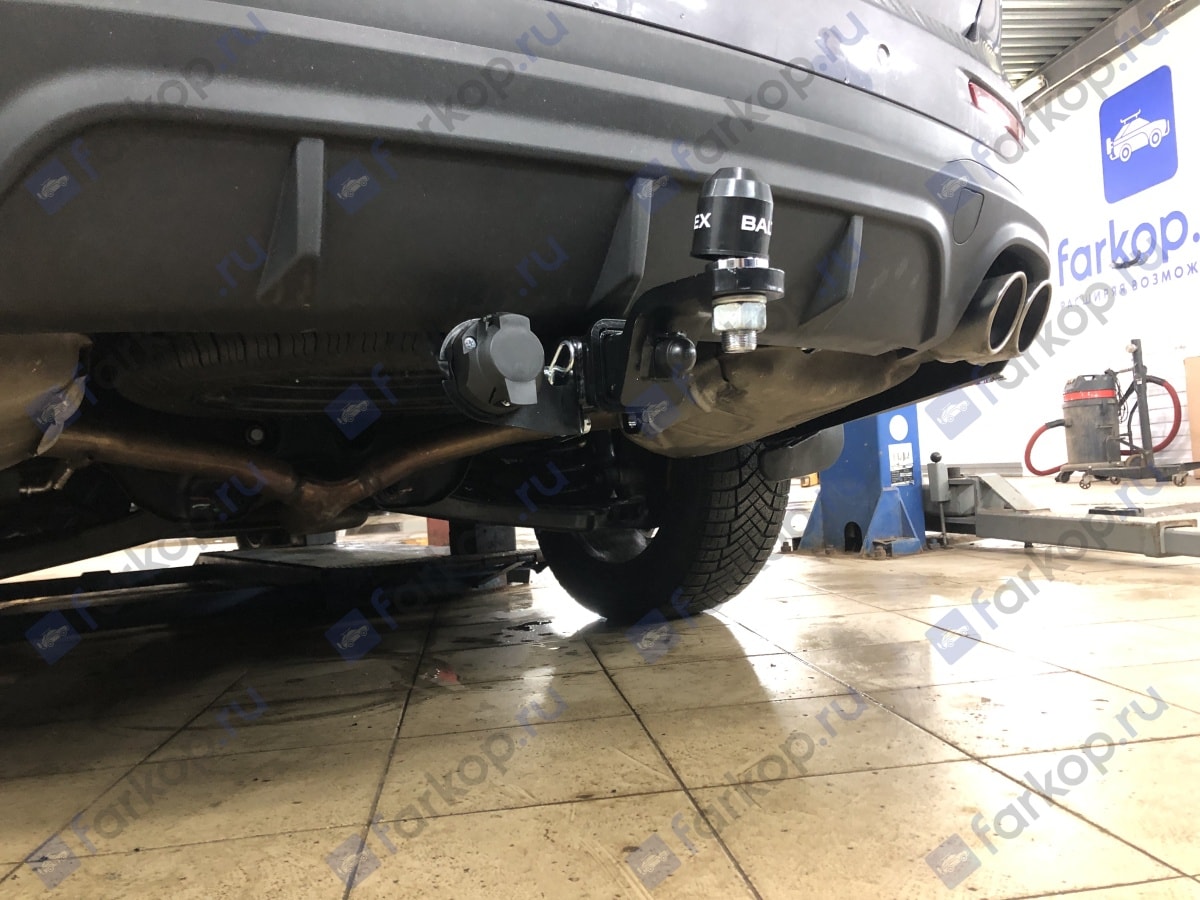 Установили фаркоп TowRus для Chery Tiggo 8 Pro Max 2023 г.